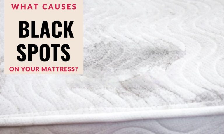 What Causes Black Spots On Your Mattress